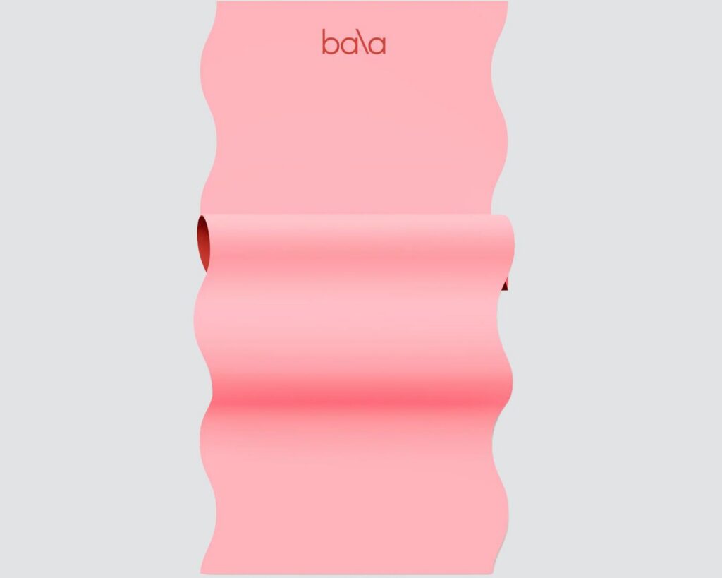 Bala Wavy mat in Blush